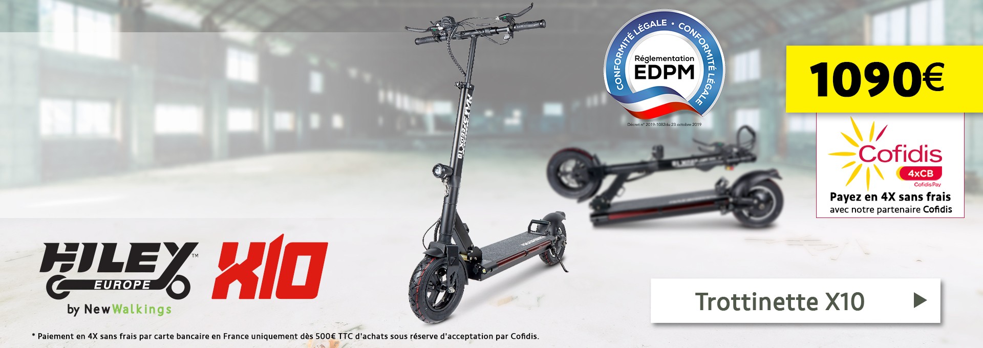 Trottinette Hiley X10