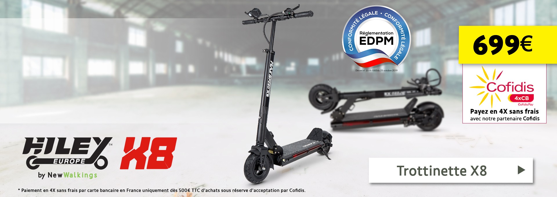 Trottinette Hiley X8